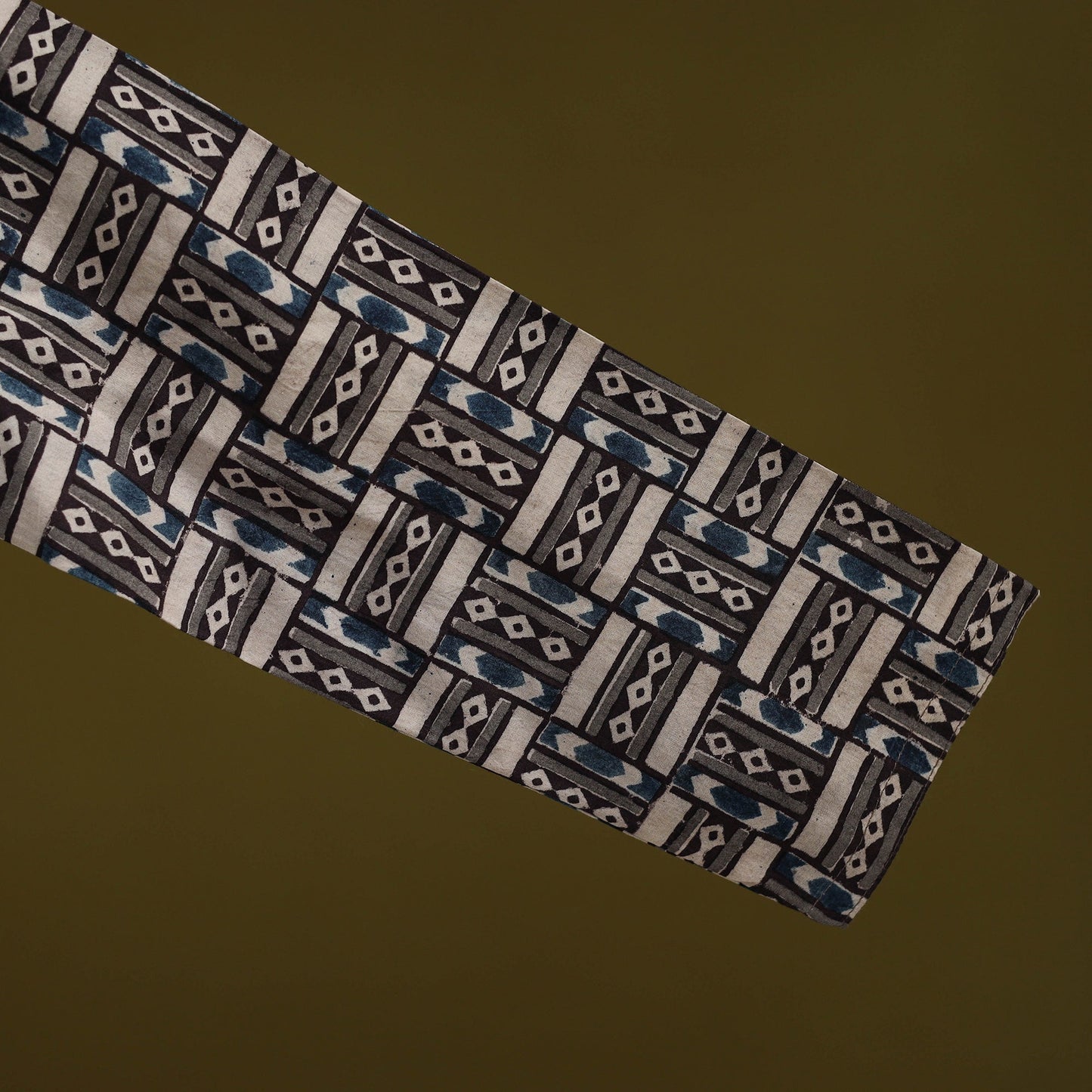 Pedana cotton natural dyed kalamkari readymade blouse 05