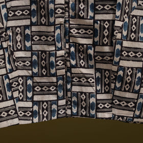 Pedana cotton natural dyed kalamkari readymade blouse 05