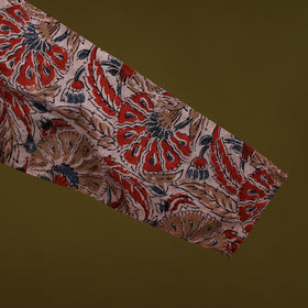 Pedana cotton natural dyed kalamkari readymade blouse 06