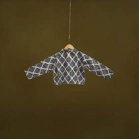 Pedana cotton natural dyed kalamkari readymade blouse 07