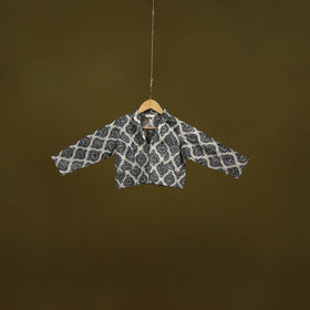 Pedana cotton natural dyed kalamkari readymade blouse 07