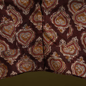 Pedana cotton natural dyed kalamkari readymade blouse 08