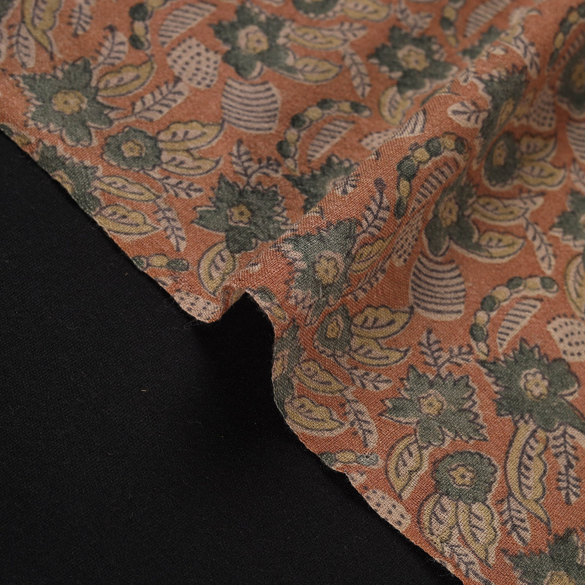 Pedana hand block print handwoven pure wool natural dyed