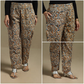 Pedana hand natural dyed cotton kalamkari pant 22