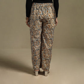 Pedana hand natural dyed cotton kalamkari pant 22