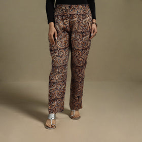 Pedana hand natural dyed cotton kalamkari pant 23