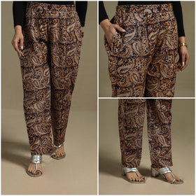Pedana hand natural dyed cotton kalamkari pant 23