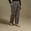 Pedana hand natural dyed cotton kalamkari pant 24