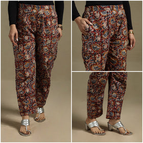 Pedana hand natural dyed cotton kalamkari pant 26