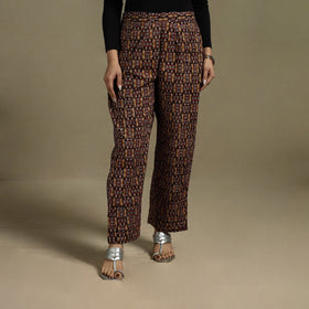 Pedana hand natural dyed cotton kalamkari pant 29
