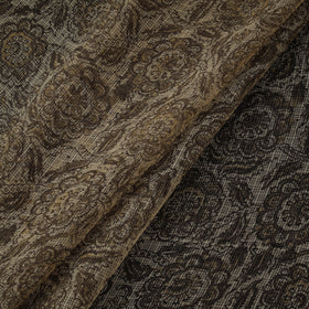 Pedana hand block print natural dyed kota doria cotton