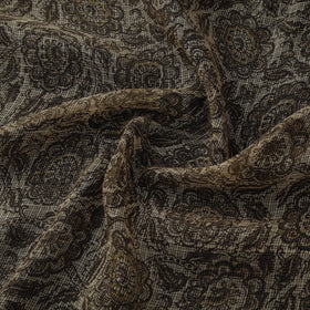 Pedana hand block print natural dyed kota doria cotton