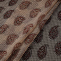 Pedana hand block print natural dyed kota doria cotton
