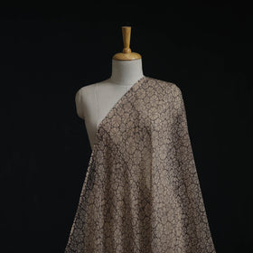 Pedana hand block print natural dyed kota doria cotton