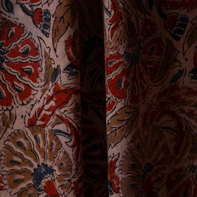 Pedana natural dyed cotton kalamkari fabric 03 - handcrafted