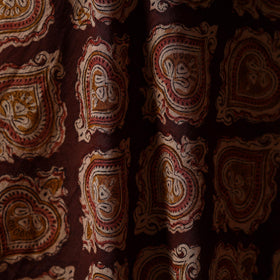 Pedana natural dyed cotton kalamkari fabric 05 - handcrafted