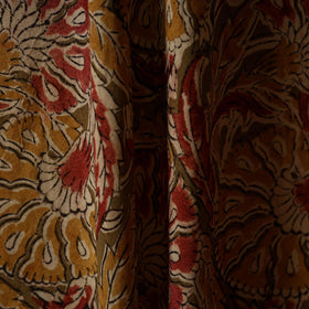 Pedana natural dyed cotton kalamkari fabric 06 - handcrafted