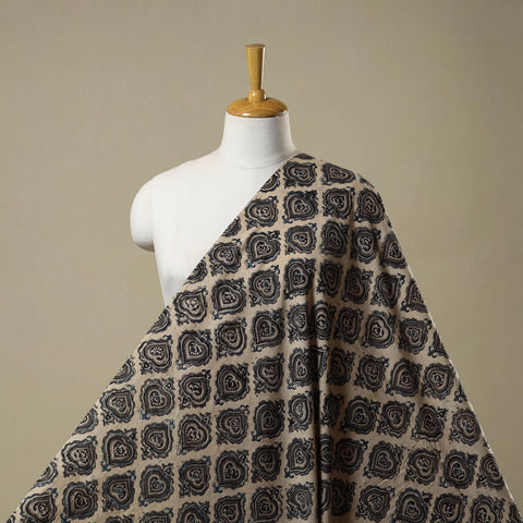 Pedana natural dyed cotton kalamkari fabric 10 - handcrafted