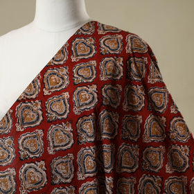 Pedana natural dyed cotton kalamkari fabric 11 - handcrafted