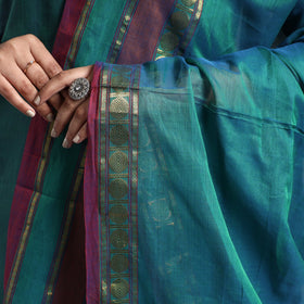 Persian green - dharwad cotton kurta with palazzo & dupatta