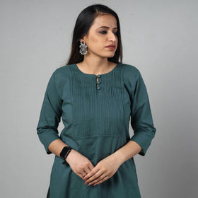 Buy Plain Cotton Long Kurta Online at iTokri.com