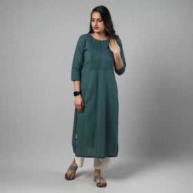 Buy Plain Cotton Long Kurta Online at iTokri.com