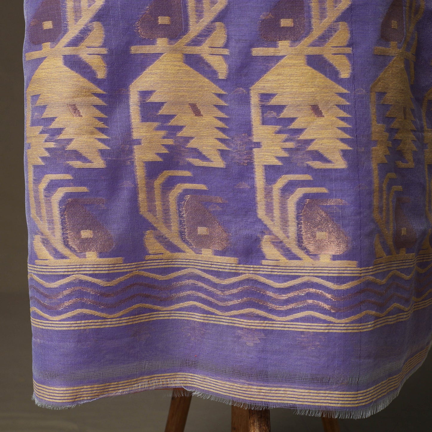 Phulia jamdani silk cotton 2pc unstitched dress material 25