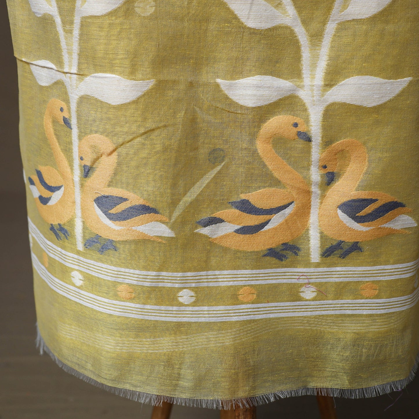 Phulia jamdani silk cotton 2pc unstitched dress material 36