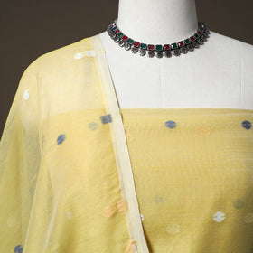 Phulia jamdani silk cotton 2pc unstitched dress material 36