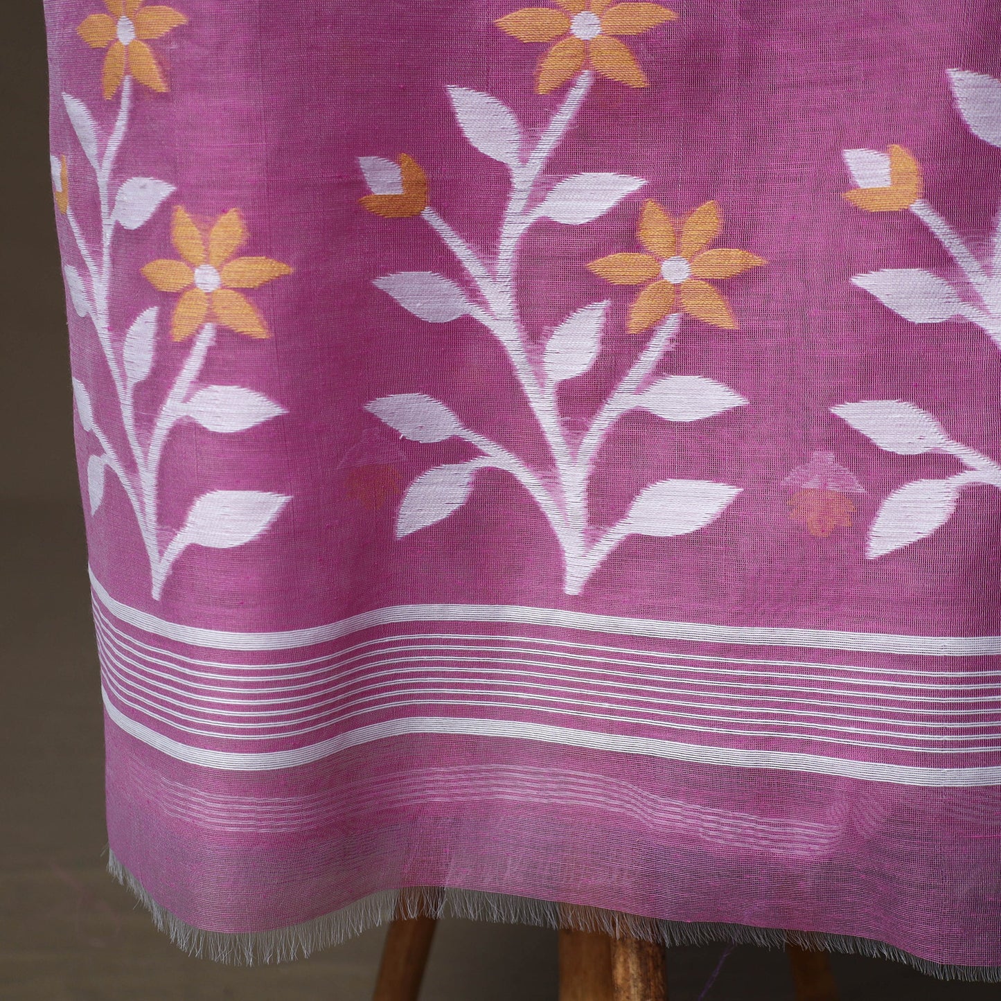 Phulia jamdani silk cotton 2pc unstitched dress material 46