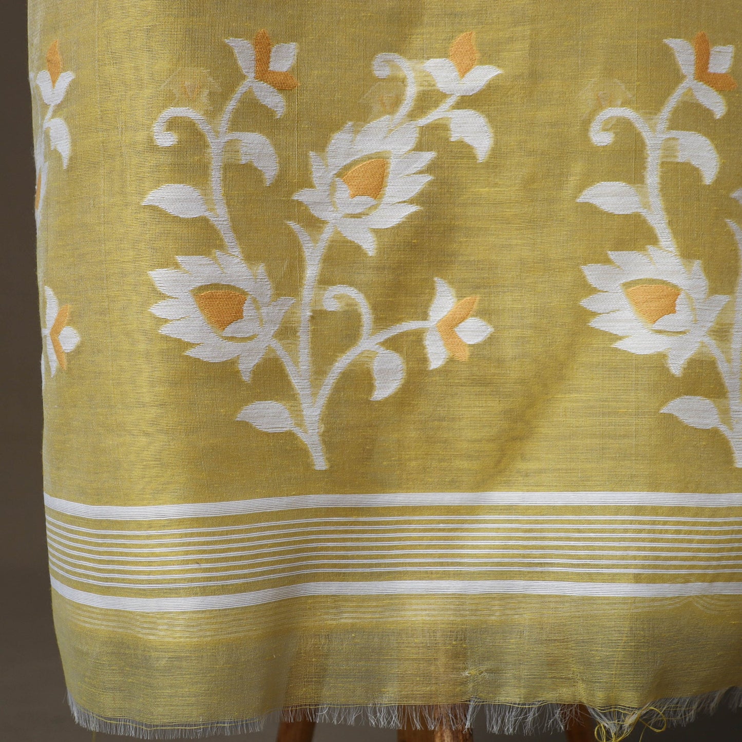 Phulia jamdani silk cotton 2pc unstitched dress material 49