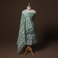 Phulia jamdani silk cotton 2pc unstitched dress material