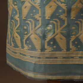 Phulia jamdani silk cotton 2pc unstitched dress material