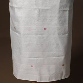 Phulia jamdani weave handloom silk cotton unstitched kurta