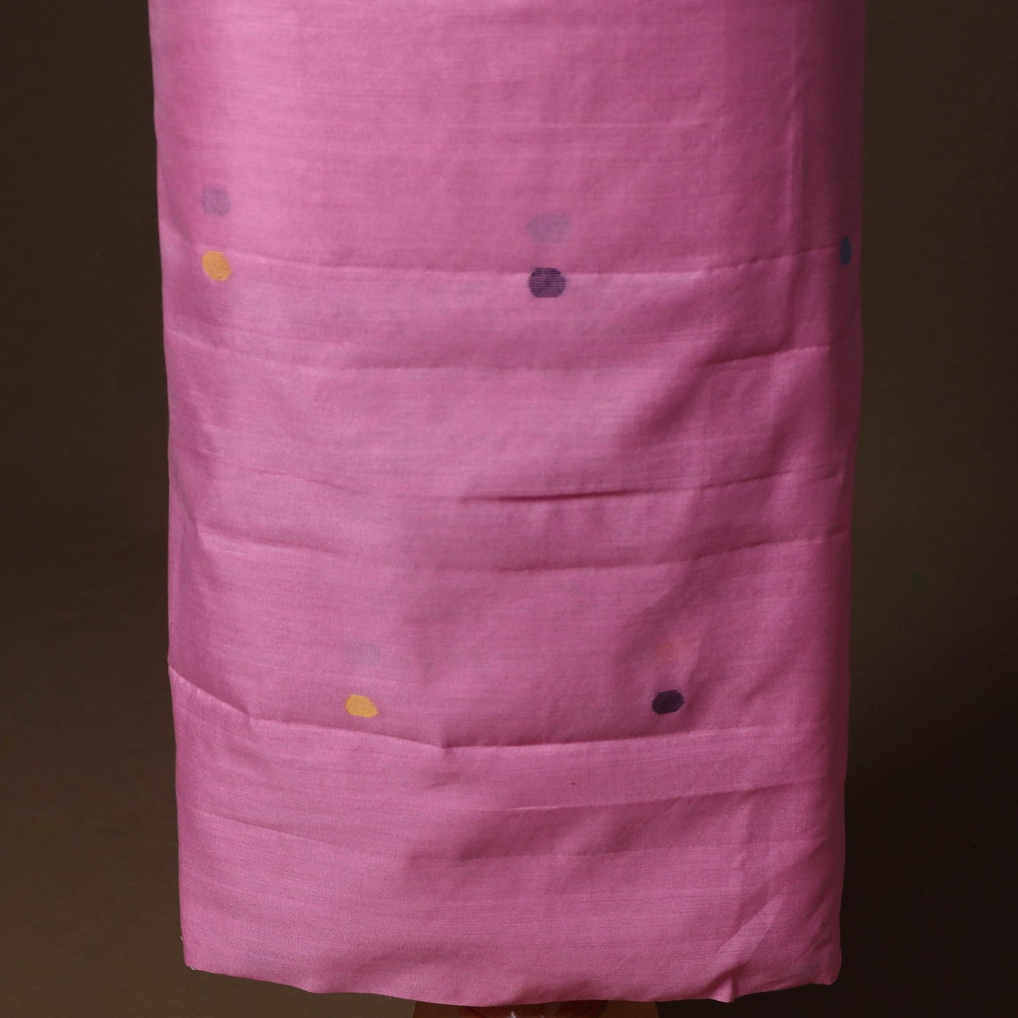 Phulia jamdani weave handloom silk cotton unstitched kurta