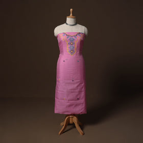 Phulia jamdani weave handloom silk cotton unstitched kurta