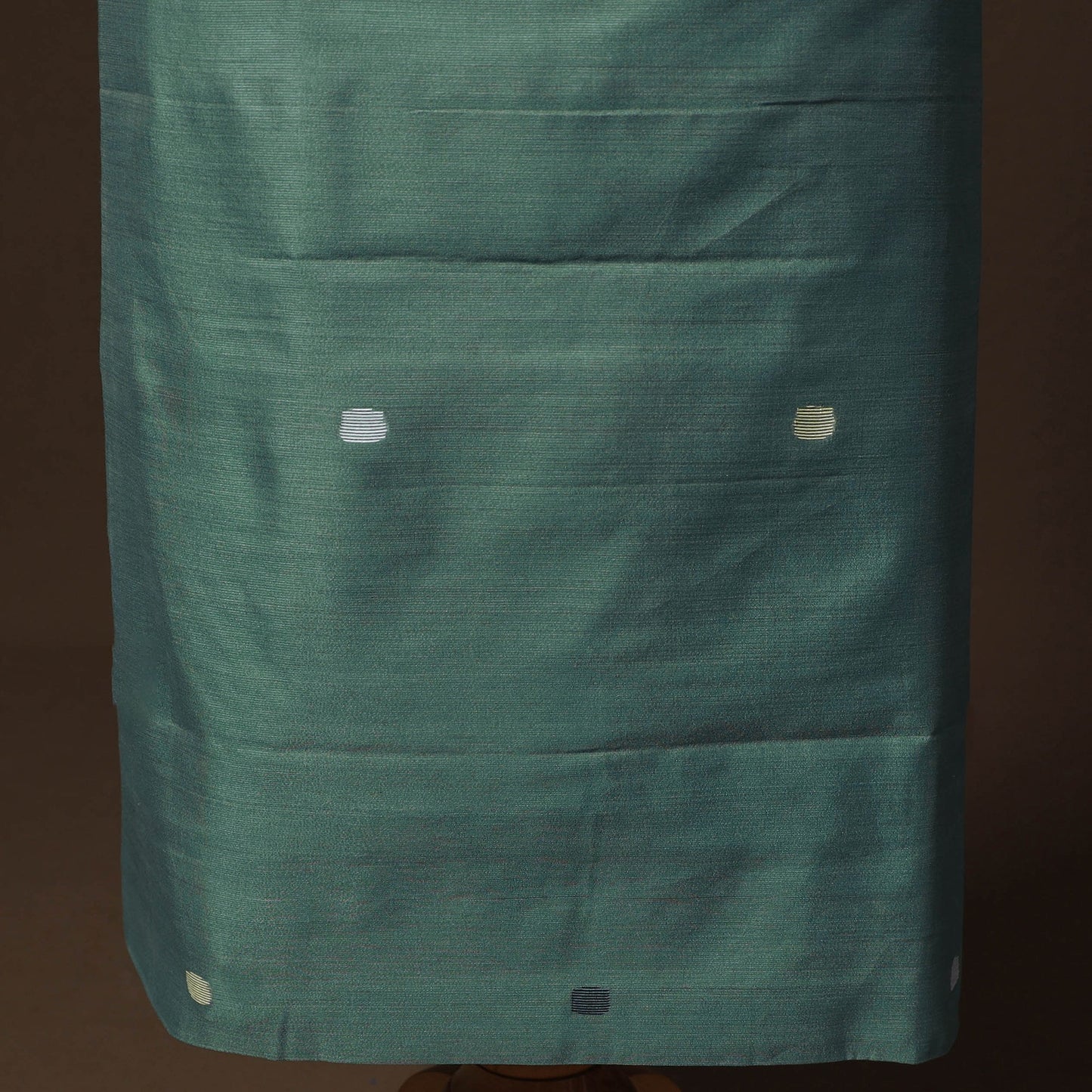 Phulia jamdani weave handloom silk cotton unstitched kurta