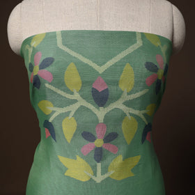 Phulia jamdani weave handloom silk cotton unstitched kurta
