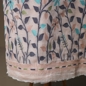 Phulia jamdani zari work cotton 2pc unstitched dress