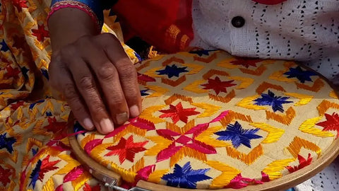 From punjabi villages to global runways: phulkari’s journey