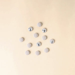  Pink Handmade Fabric Button Small at iTokri