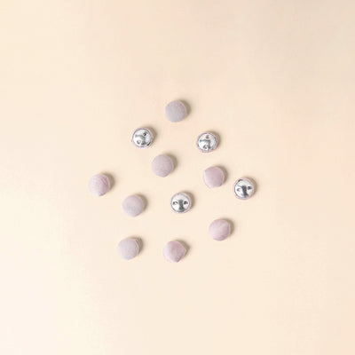  Pink Handmade Fabric Button Small at iTokri