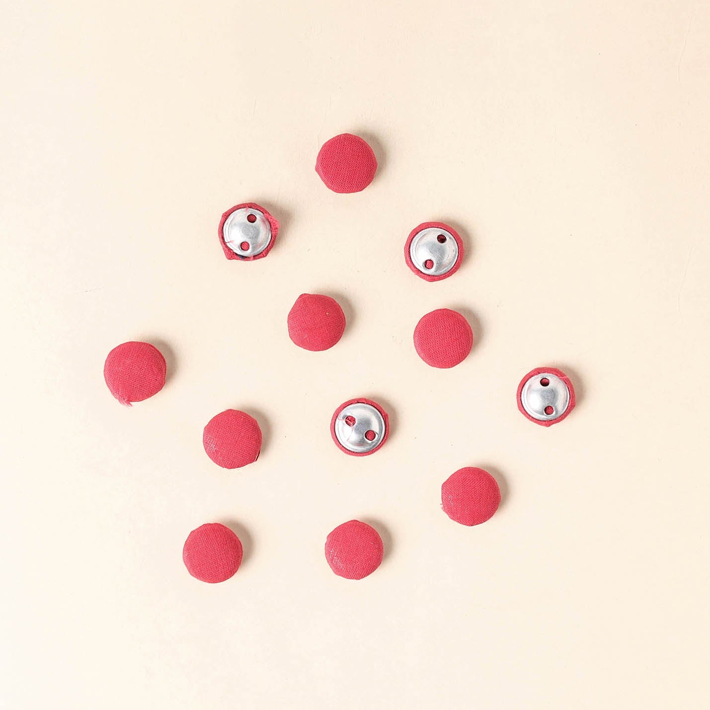  Handmade Fabric Button Small at iTokri