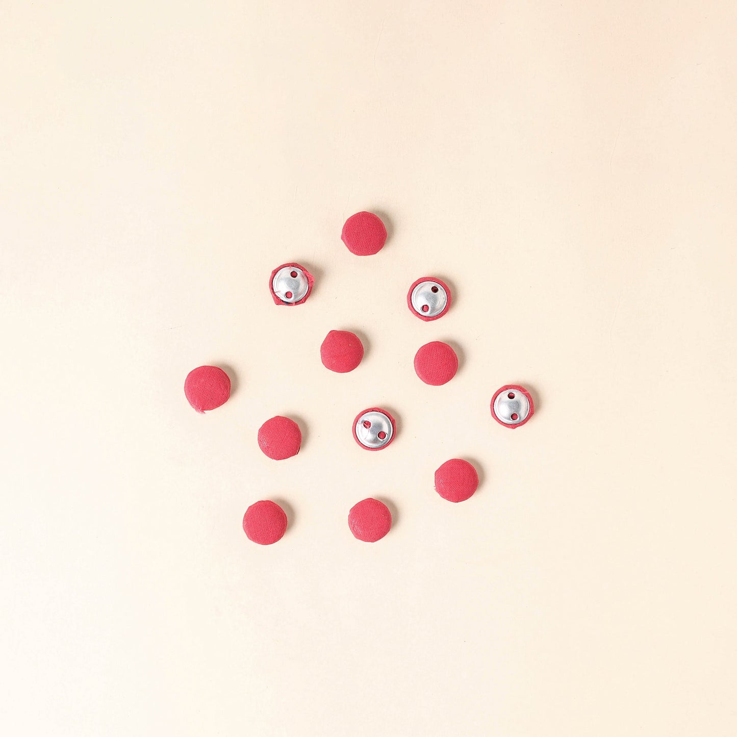  Handmade Fabric Button Small at iTokri