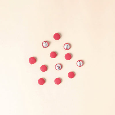  Handmade Fabric Button Small at iTokri