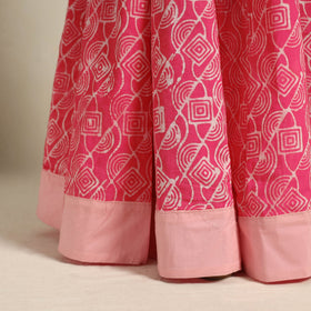 24 Kali Patchwork Batik Print Cotton Long Skirt 05