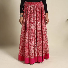 24 Kali Patchwork Batik Print Cotton Long Skirt 25