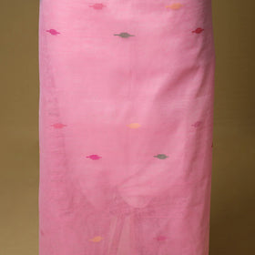 2pc handloom silk cotton unstitched phulia jamdani dress