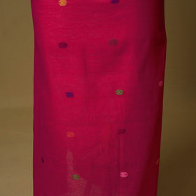 2pc handloom silk cotton unstitched phulia jamdani dress