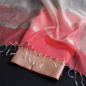 Buy 2pc Maheshwari Silk Handloom Suit Material Set with Resham Zari Border Online l iTokri.com